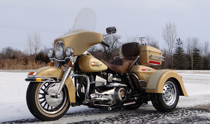 1979 H-D FLH 1200 - Voyager Custom Motorcycle Trike Kit