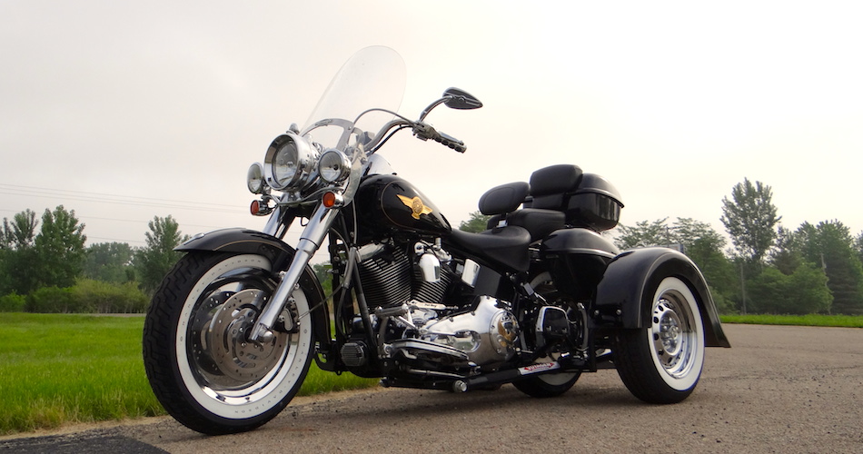 H-D Fatboy - Voyager Classic Motorcycle Trike Kit