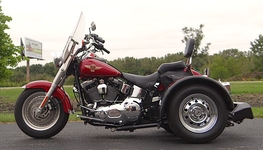 Harley-Davidson Fatboy - Voyager Standard Motorcycle Trike Kit