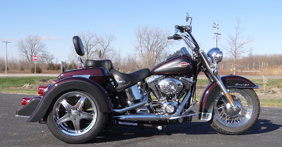 Harley-Davidson Heritage Softail - Voyager Classic Motorcycle Trike Kit