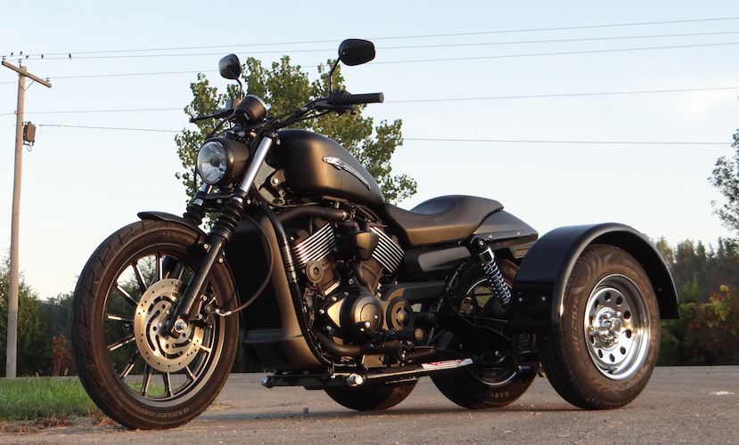 Harley-Davidson Street 750 - Voyager Standard Motorcycle Trike Kit